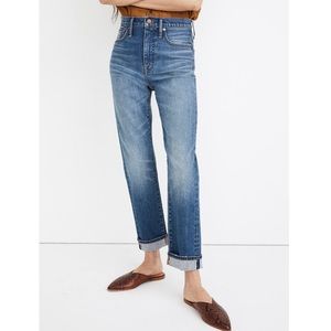 Madewell Classic Straight Selvedge Jeans Ives Wash